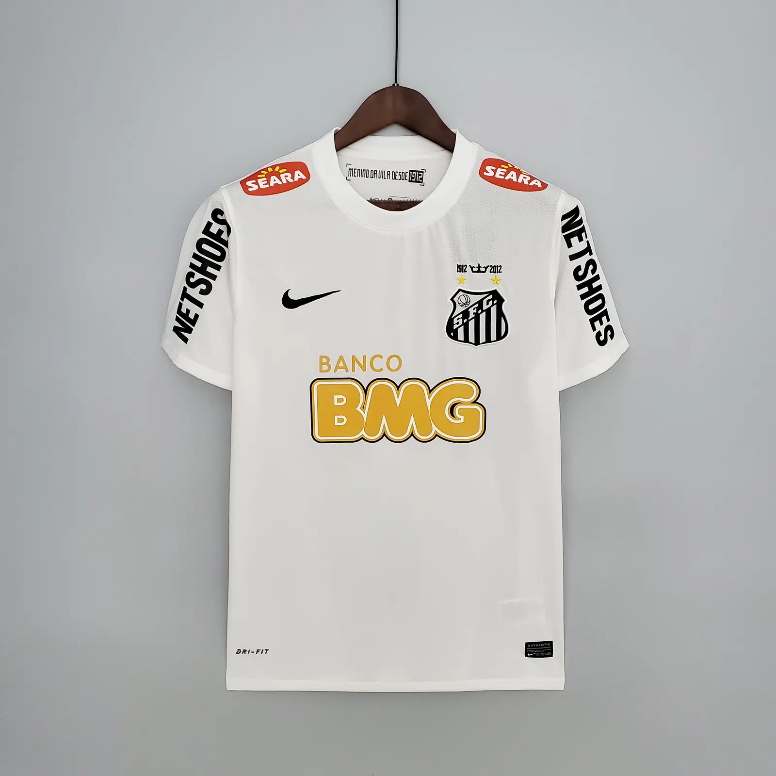 Retro 2011/12 Santos Home Shirt — Retro