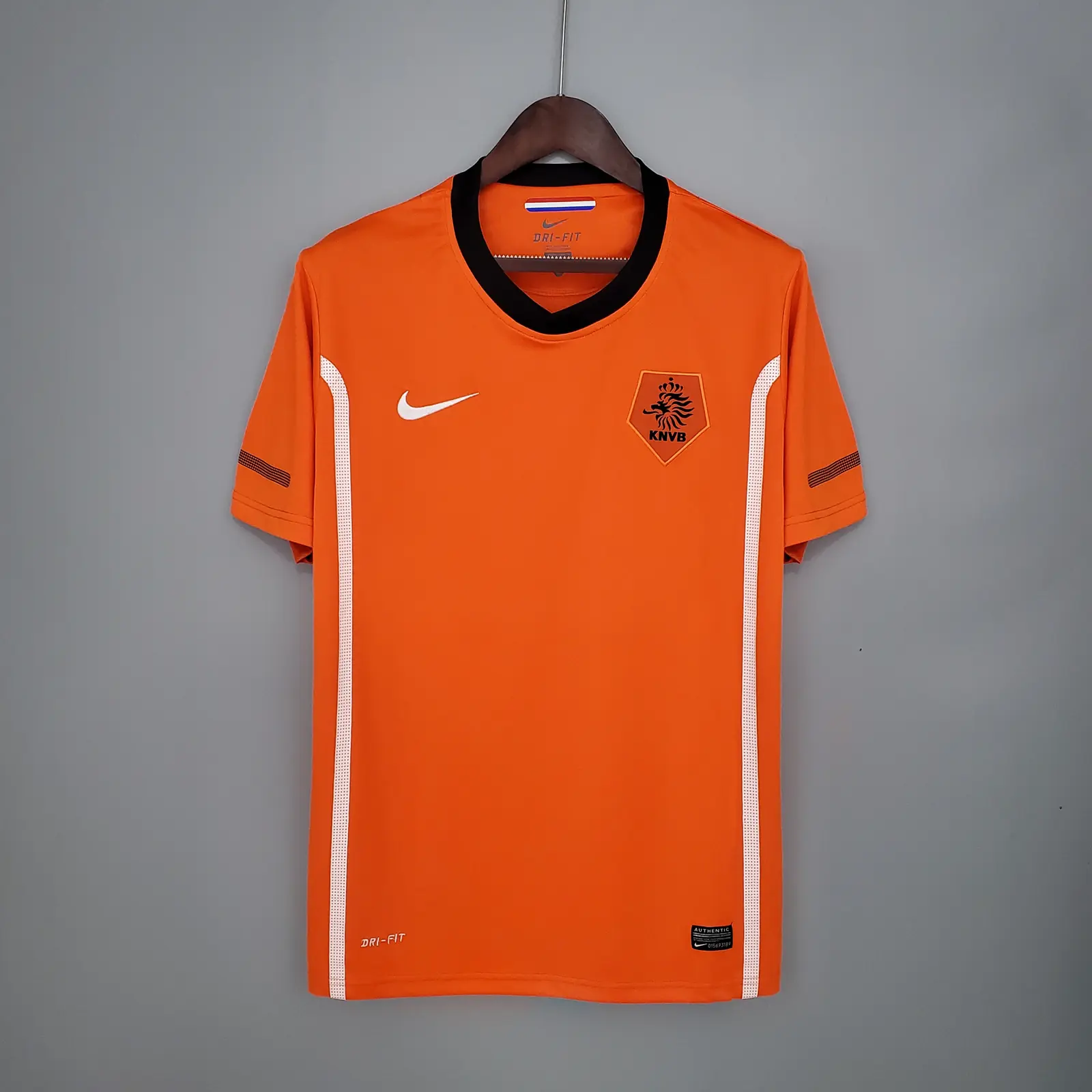 Netherlands 2010 Home Retro Shirt thumbnail 4
