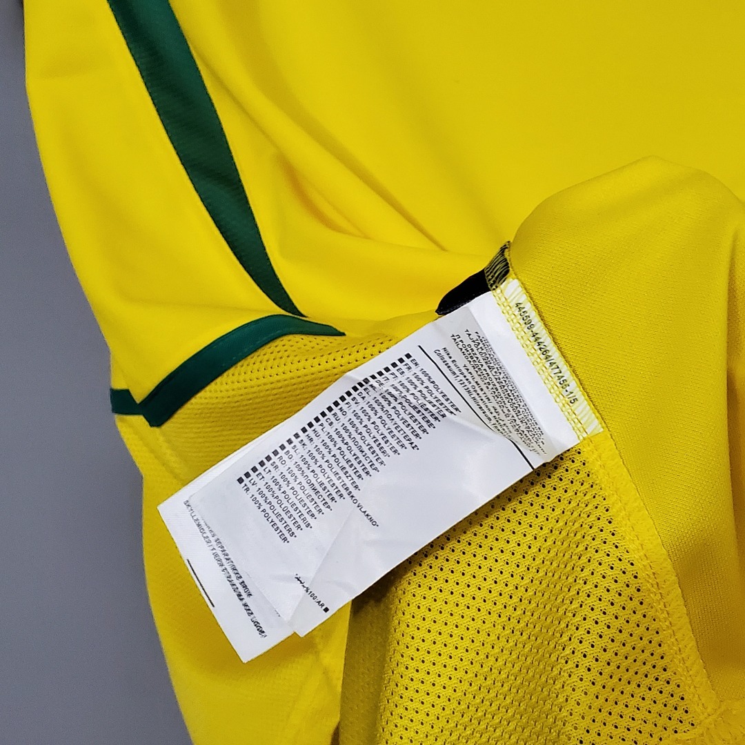 Brazil 2002 Retro Shirt thumbnail 10