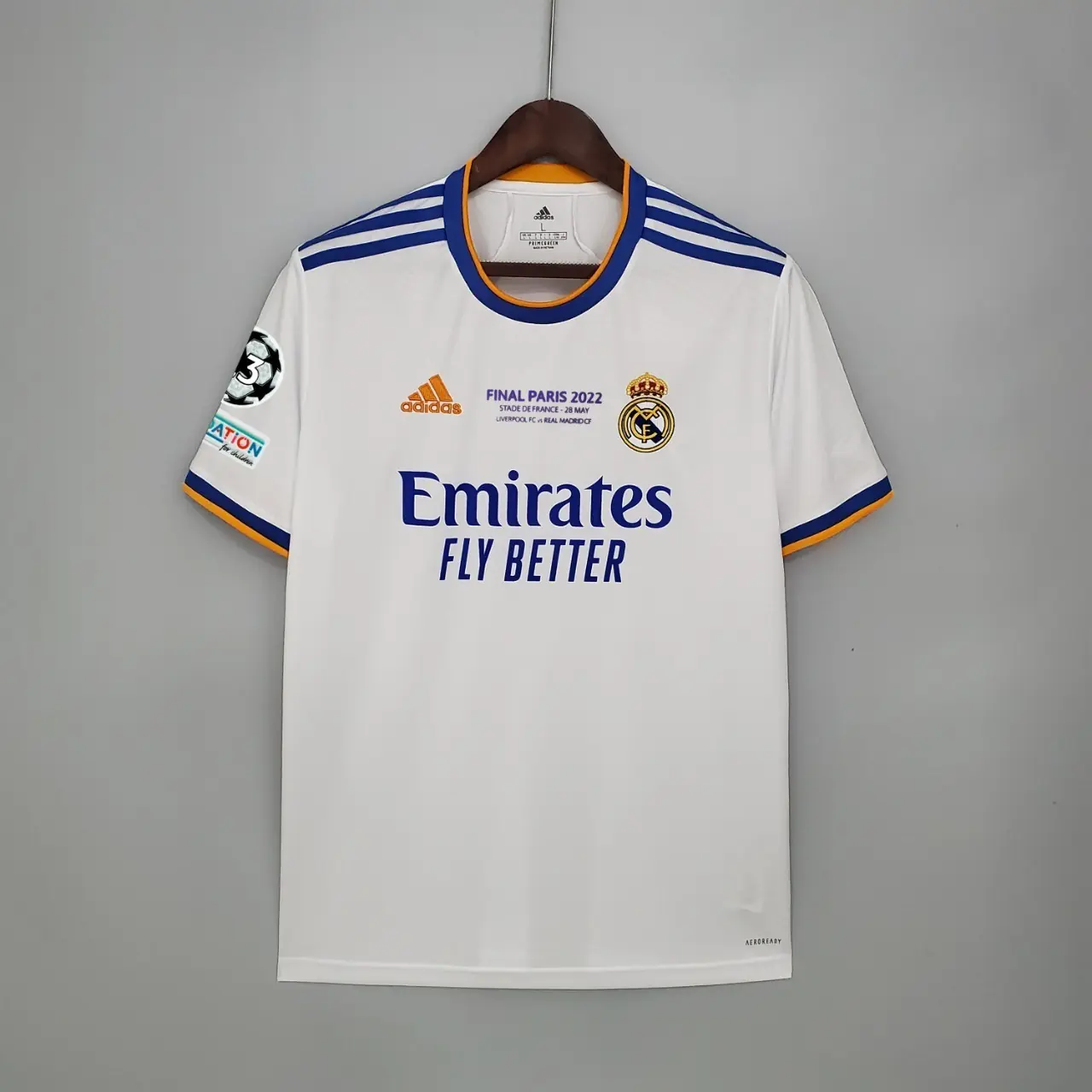 2021/22 Real Madrid Final Version Home Shirt