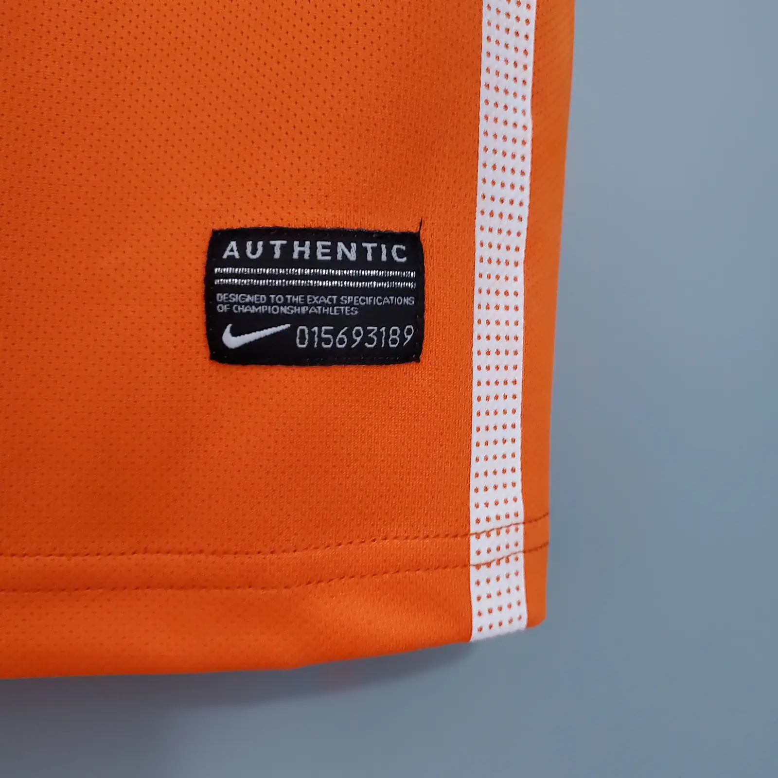 Netherlands 2010 Home Retro Shirt thumbnail 2
