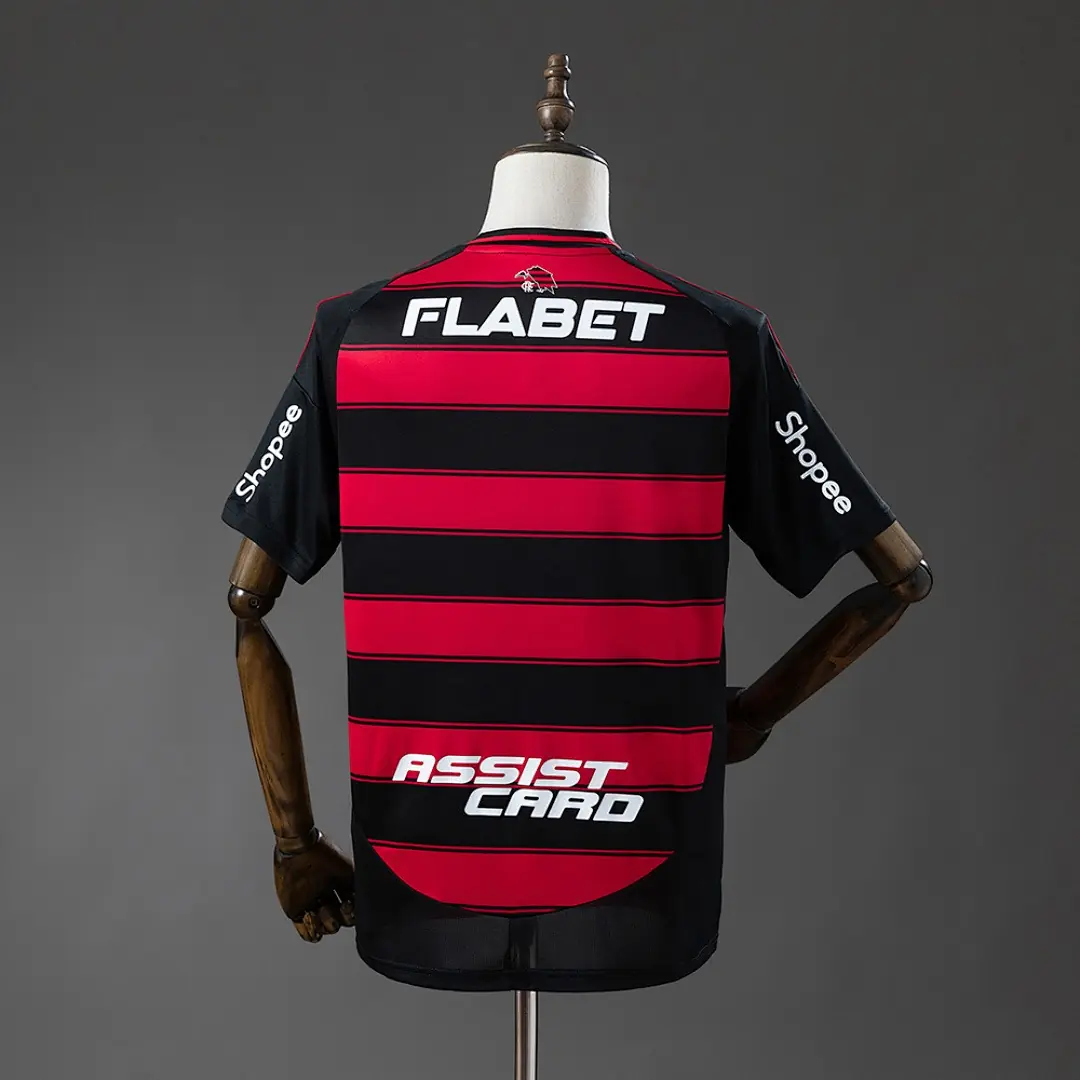 Flamengo 2025/26 Home All Sponsor Shirt thumbnail 2