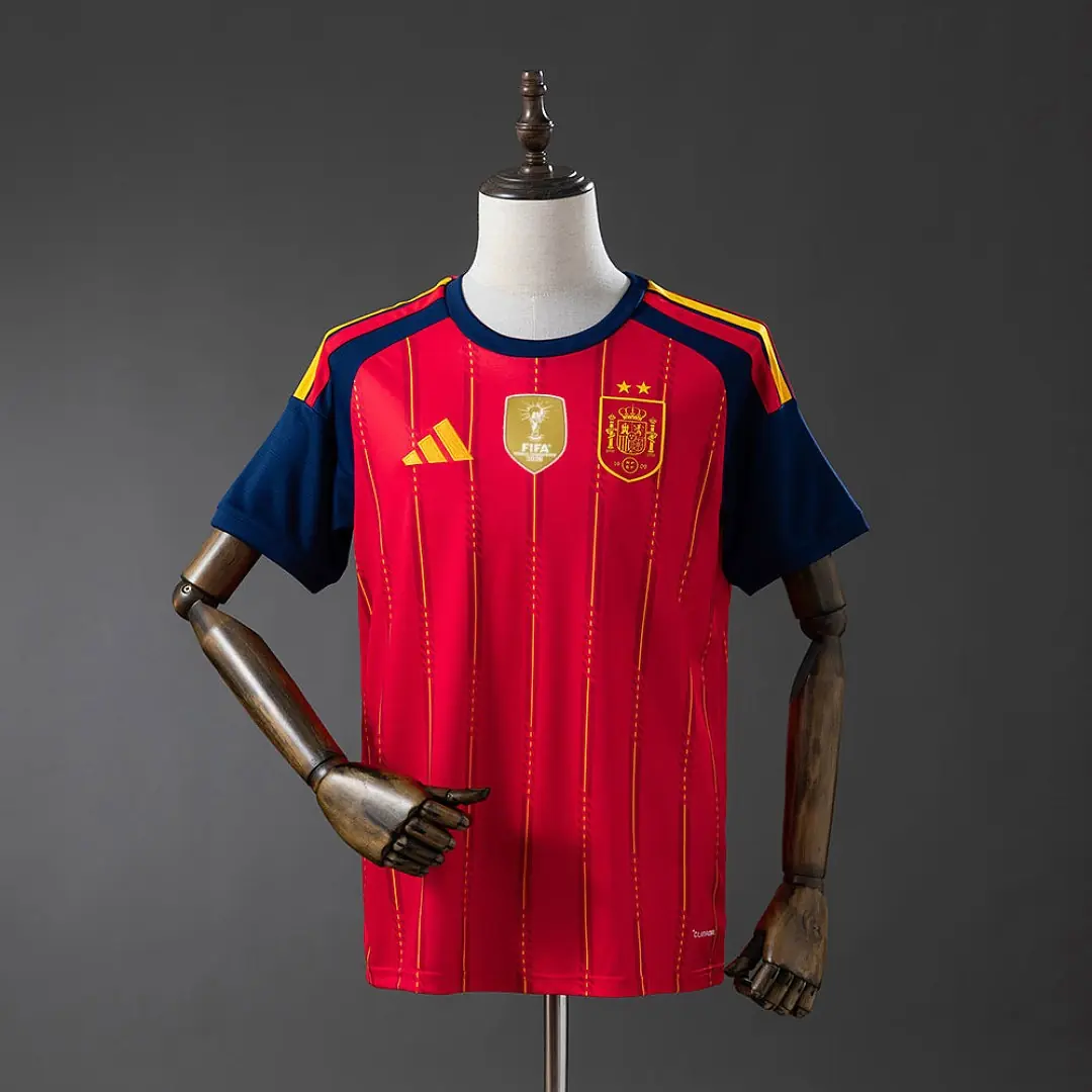 Spain 2026 Home 2-Star Champion Edition Shirt