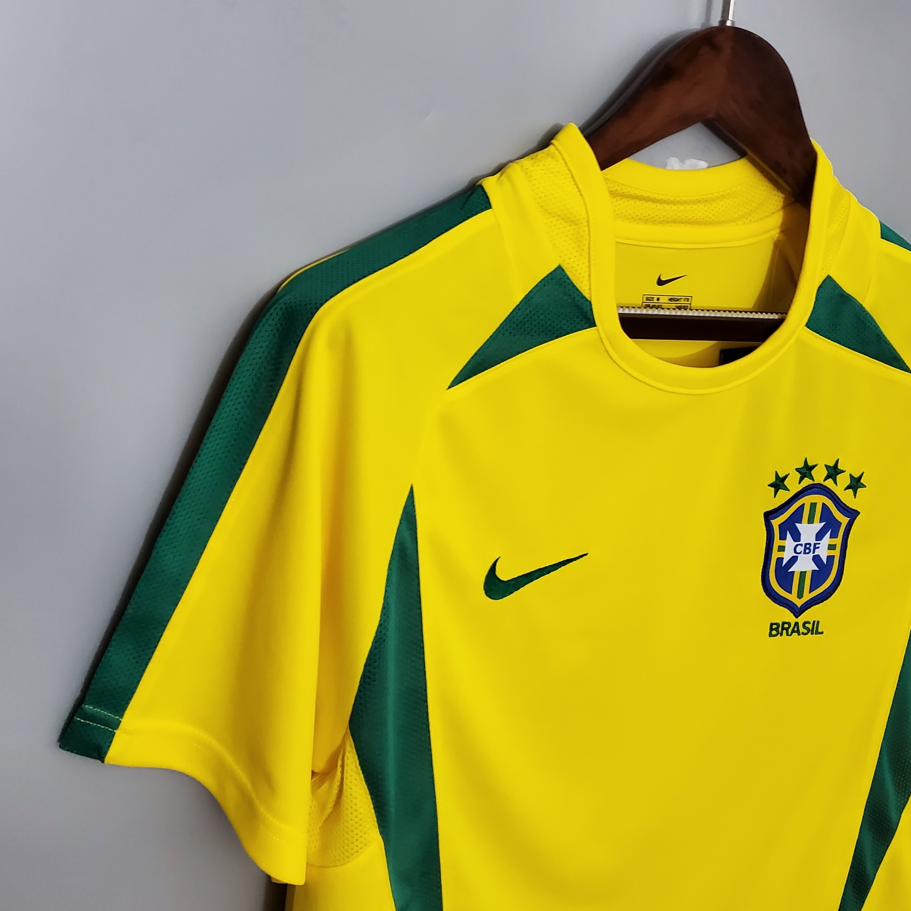 Brazil 2002 Retro Shirt thumbnail 8