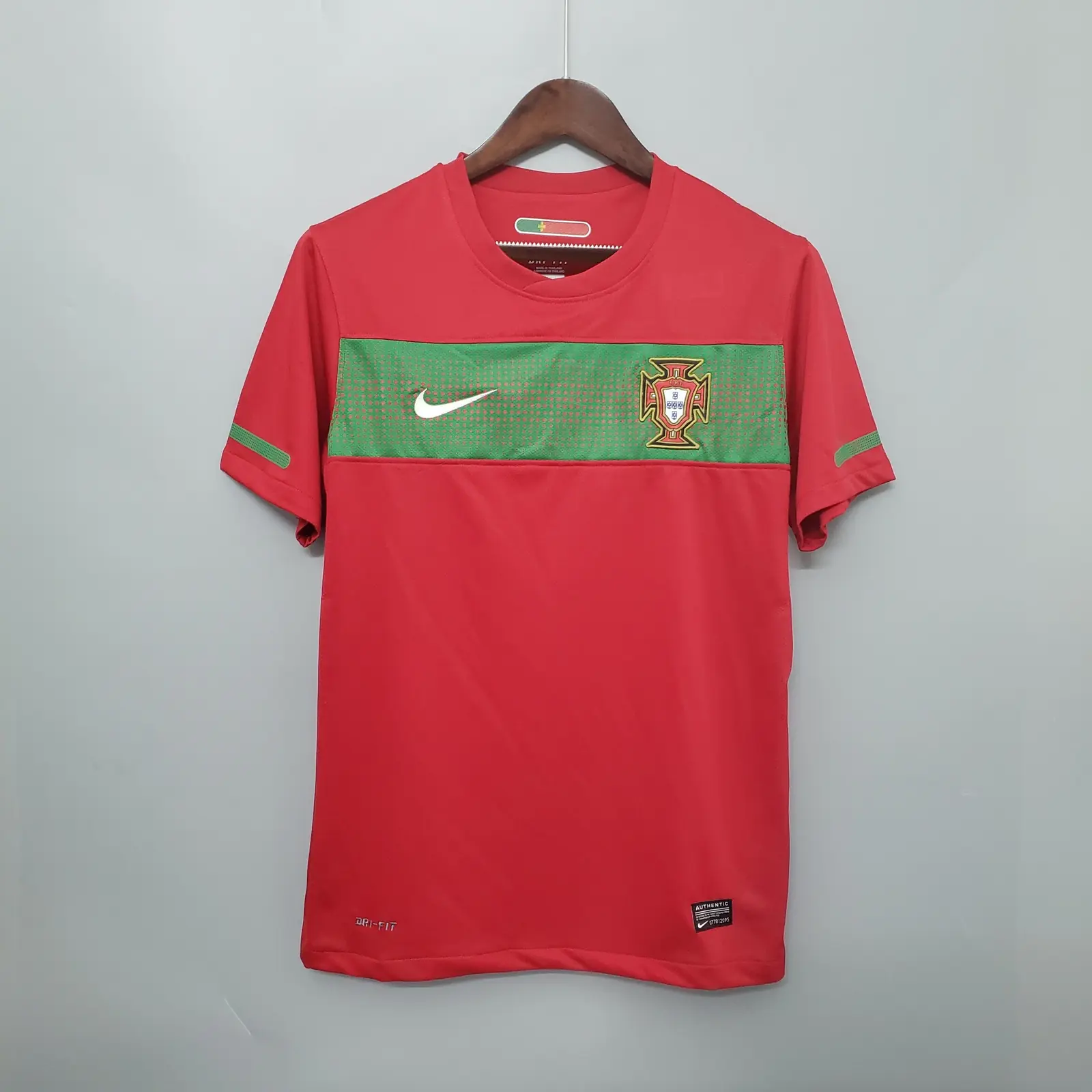 2010 Portugal Home Retro Shirt — Retro
