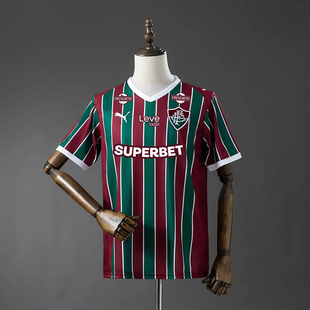 Fluminense 2026/27 Home All Sponsors Shirt — Fan Version