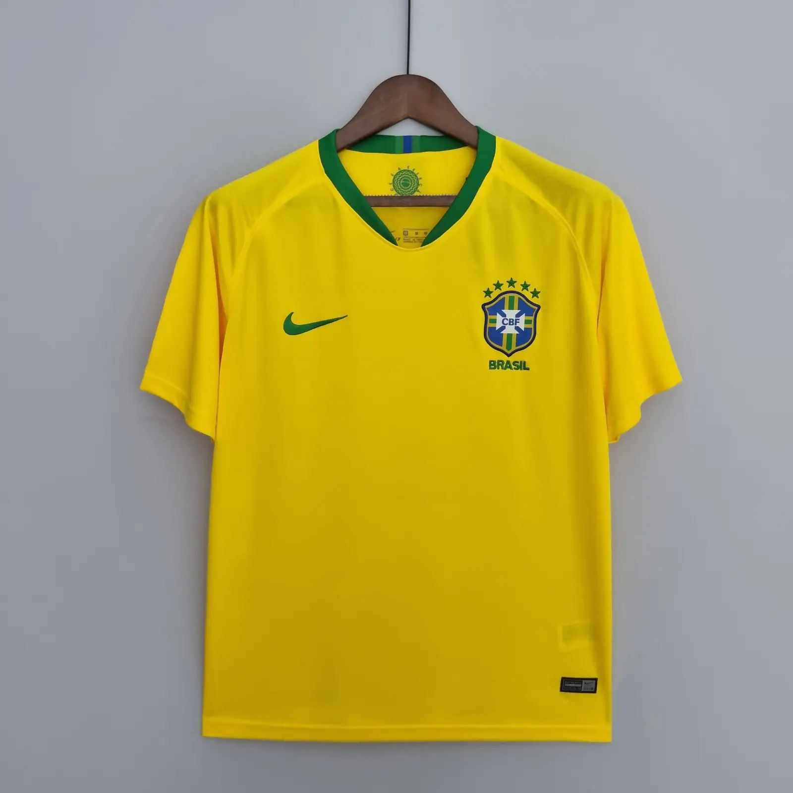 2018 Brazil Home Shirt — Fan Version
